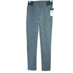 Chaps Black White Gray Leggings Woman’s size XS